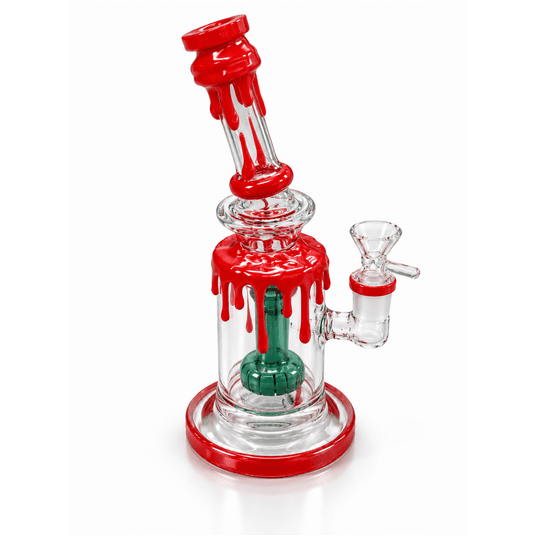 Bongo Szklane z dyfuzorem 25cm- RED -zdjęcie numer 1
