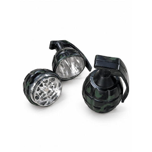 Grinder 3-częsciowy granat- BLACK -zdjęcie numer 1