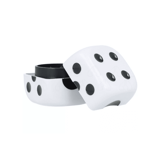 Grinder do suszu KOSTKA DO GRY młynek 2 części śr. -zdjęcie numer 1