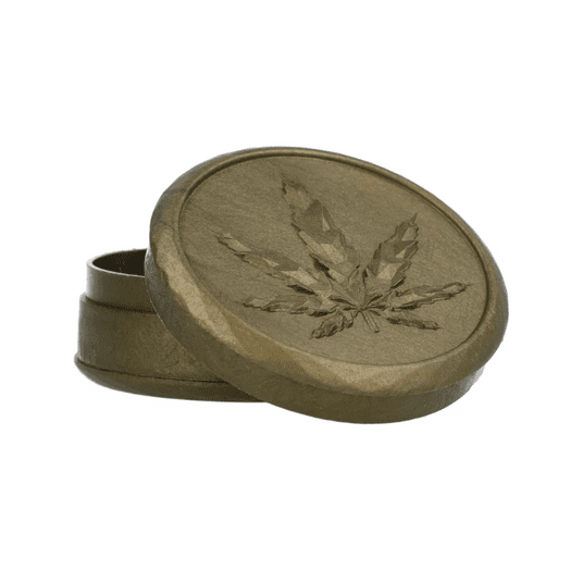 Grinder leaf 3 części akrylowy śr. 70 mm bronze -zdjęcie numer 1