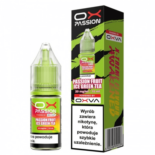 Liquid OX Passion 10ml Passion Fruit Ice Green Tea -zdjęcie numer 1