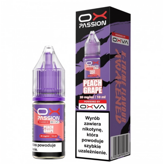 Liquid OX Passion 10ml Peach Grape 20mg -zdjęcie numer 1