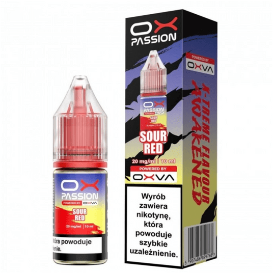 Liquid OX Passion 10ml Sour Red 20mg -zdjęcie numer 1