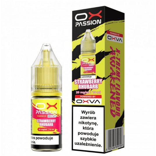 Liquid OX Passion 10ml Strawberry Rhubarb 20mg -zdjęcie numer 1