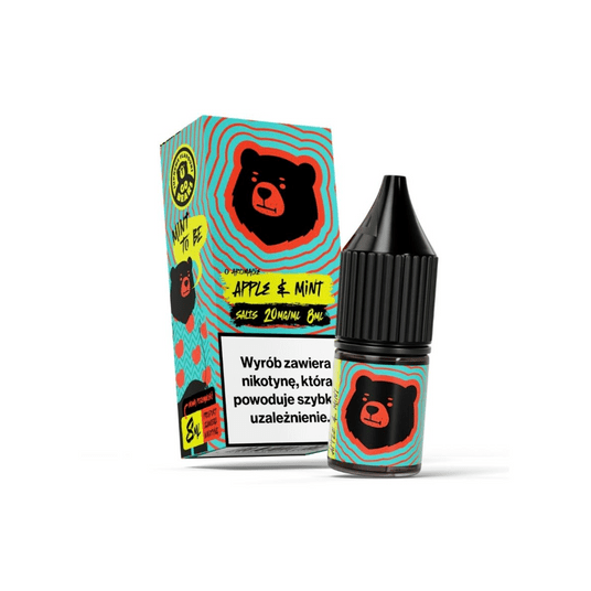 Liquid Salt Go Bears o aromacie Apple & Mint 20mg -zdjęcie numer 1