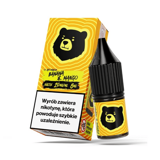 Liquid Salt Go Bears o aromacie Banana & Mango 20m -zdjęcie numer 1