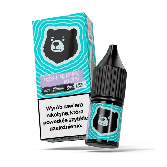 Liquid Salt Go Bears o aromacie Fresh Menthol Moji -zdjęcie numer 1