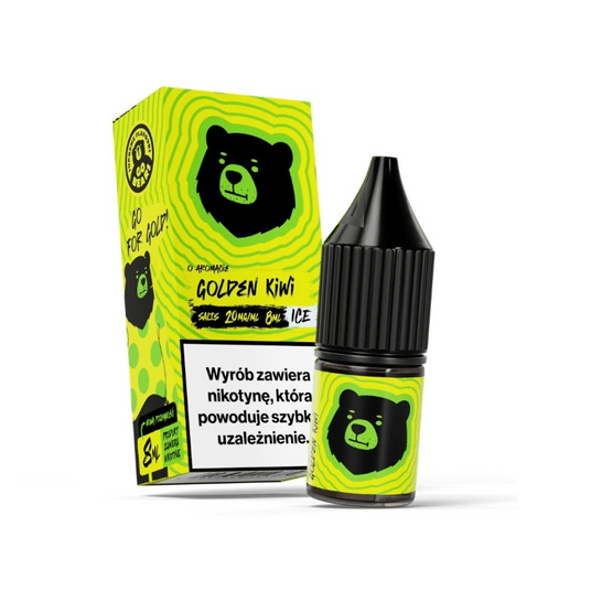 Liquid Salt Go Bears o aromacie Golden Kiwi Ice 20 -zdjęcie numer 1