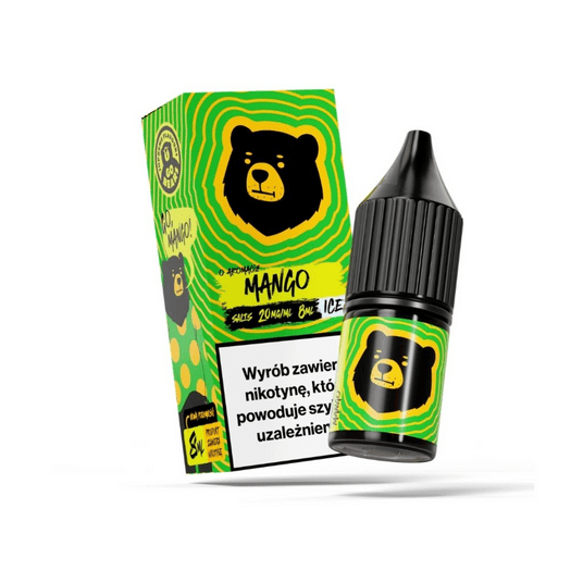 Liquid Salt Go Bears o aromacie Mango Ice 20mg 8ml -zdjęcie numer 1