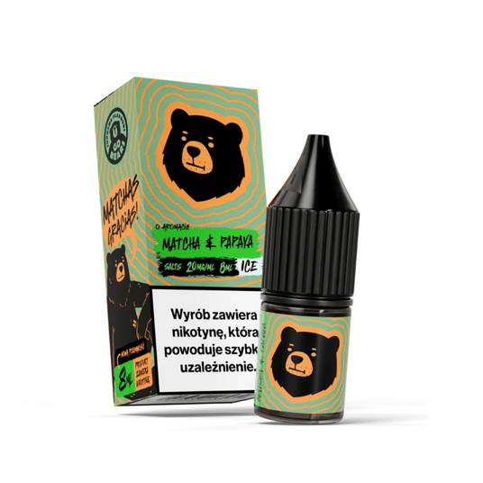 Liquid Salt Go Bears o aromacie Matcha & Papaya Ic -zdjęcie numer 1