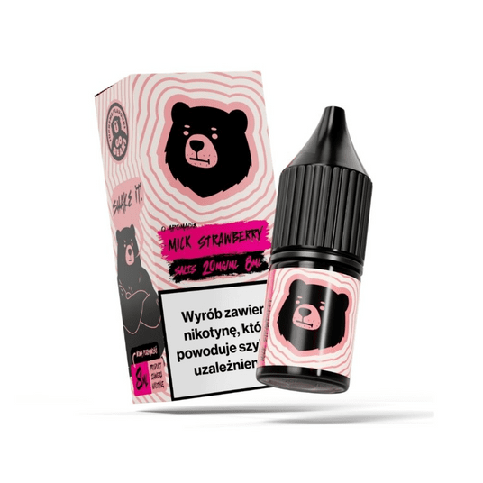 Liquid Salt Go Bears o aromacie Milk Strawberry 20 -zdjęcie numer 1