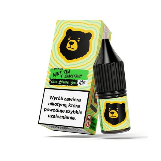 Liquid Salt Go Bears o aromacie Mint Tea & Grapefr -zdjęcie numer 1