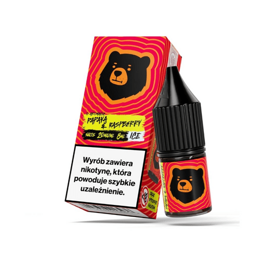 Liquid Salt Go Bears o aromacie Papaya & Raspberry -zdjęcie numer 1