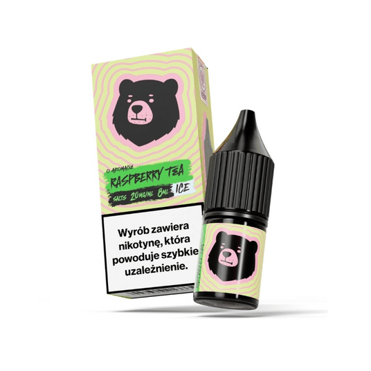 Liquid Salt Go Bears o aromacie Raspberry Tea Ice -zdjęcie numer 1