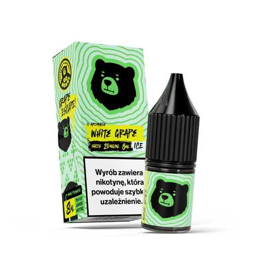 Liquid Salt Go Bears o aromacie White Grape Ice 20 -zdjęcie numer 1