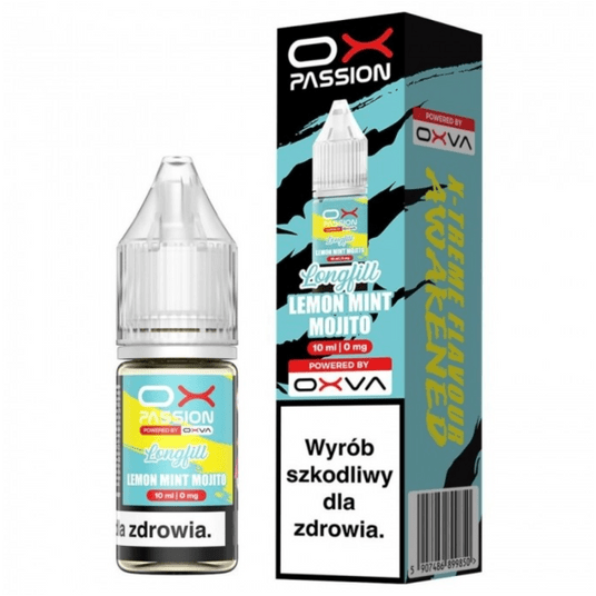 Longfill OX Passion 10ml Lemon Mint Mojito -zdjęcie numer 1