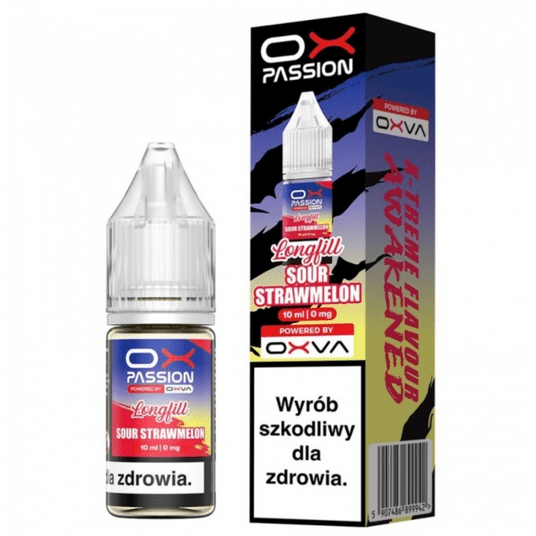 Longfill OX Passion 10ml Sour Strawmelon -zdjęcie numer 1