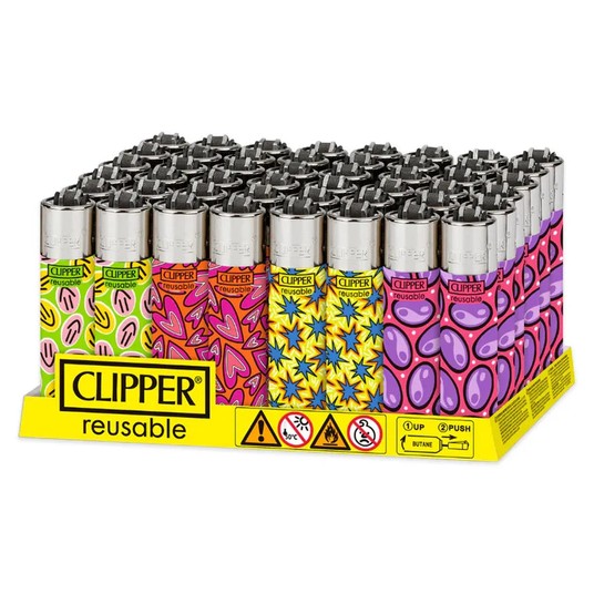 ZAPALNICZKA CLIPPER PSYCHO 48szt -zdjęcie numer 1