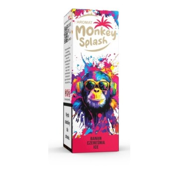 B26 Aromat MONKEY SPLASH 8/10ML BANAN CZEREŚNIA IC