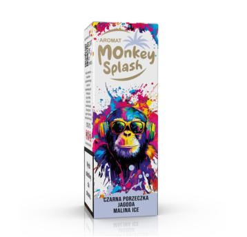 B26 Aromat MONKEY SPLASH 8/10ML CZARNA PORZE JAGOD