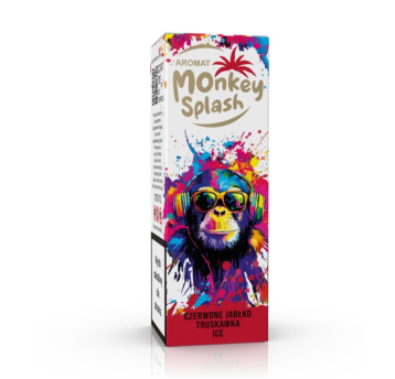 B26 Aromat MONKEY SPLASH 8/10ML CZERWO JABŁKO TRUS