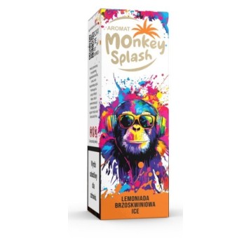 B26 Aromat MONKEY SPLASH 8/10ML LEMONIADA BRZOSKWI