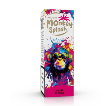 B26 Aromat MONKEY SPLASH 8/10ML MALINA MENTHOL