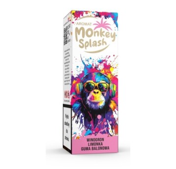 B26 Aromat MONKEY SPLASH 8/10ML WINOGRON LIMONKA G