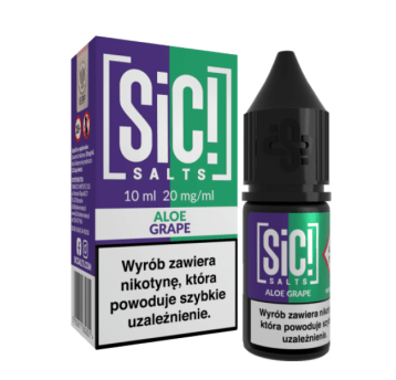 B26 LIQUID SALT SIC! DUPLEX 10ML 20MG ALOE GRAPE