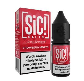 B26 LIQUID SALT SIC! MOJITO 10ML 20MG STRAWBERRY