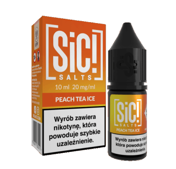 B26 LIQUID SALT SIC! THEA 10ML 20MG PEACH TEA
