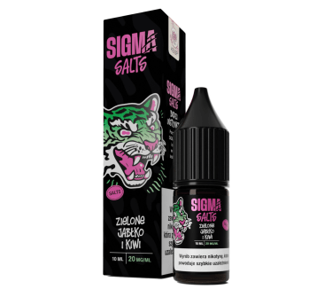 B26 Liquid SIGMA SALTS 20MG 10ML - Ziel Jabł Kiwi