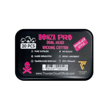 BAWEŁNA Bonza Pro Dual Head Laces 20szt