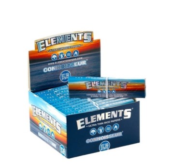 Bletki Elements Connoisseur Kingsize + tip 24szt