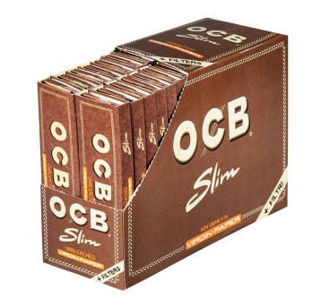 Bletki OCB Virgin Paper Kingsize + Tips 24szt