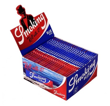 Bletki Smoking Blue Rolling Paper King Size 50szt.