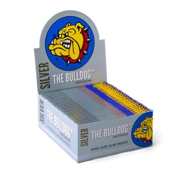 Bletki The Bulldog Original Silver 50szt.