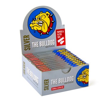 Bletki The Bulldog Original Silver + tips 24szt