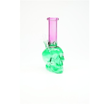 Bongo Czaszka 23cm Różowo Zielona