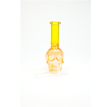 Bongo Czaszka 23cm Zółty Pomarańcz