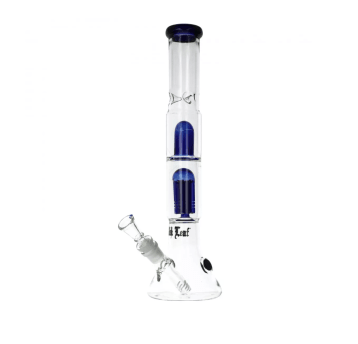 Bongo lodowe Black Leaf z dyfuzorem szlif 38cm