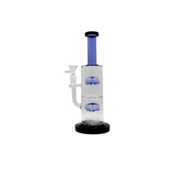 Bongo Medusa z podwójną filtracją 28cm - Blue