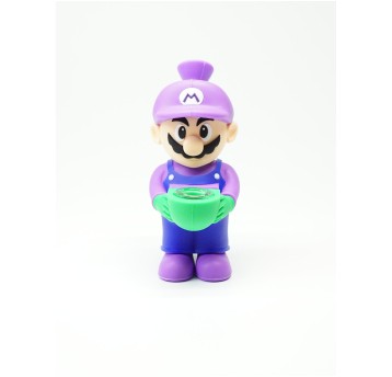 Bongo Silikonowe Mario 15cm- PURPLE