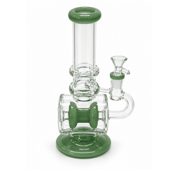 Bongo Szklane Lodowe z dyfuzorem 25cm- GREEN