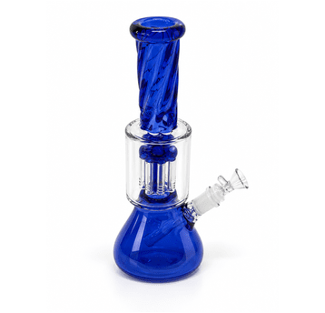 Bongo szklane z dyfuzorem 26cm- BLUE