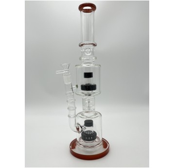 Bongo Szklane z Dyfuzorem 40cm