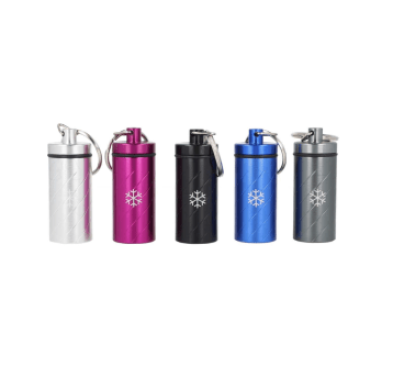 Buteleczka do tabaki SNOW Waves z łyżeczką telesko