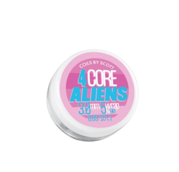 Coils By Scott 4-Core Alien NI90 0.08 2szt.