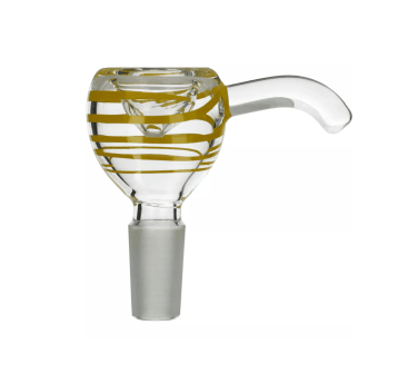 Cybuch do bonga Chongz z uchwytem YELLOW