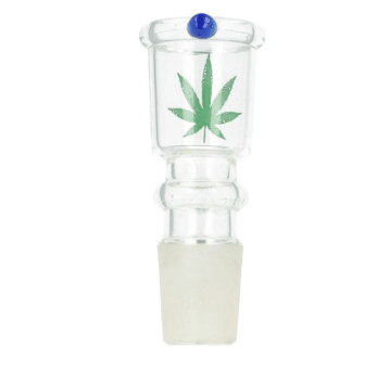 Cybuch do fajki wodnej LIŚĆ szlif 18.8 mm